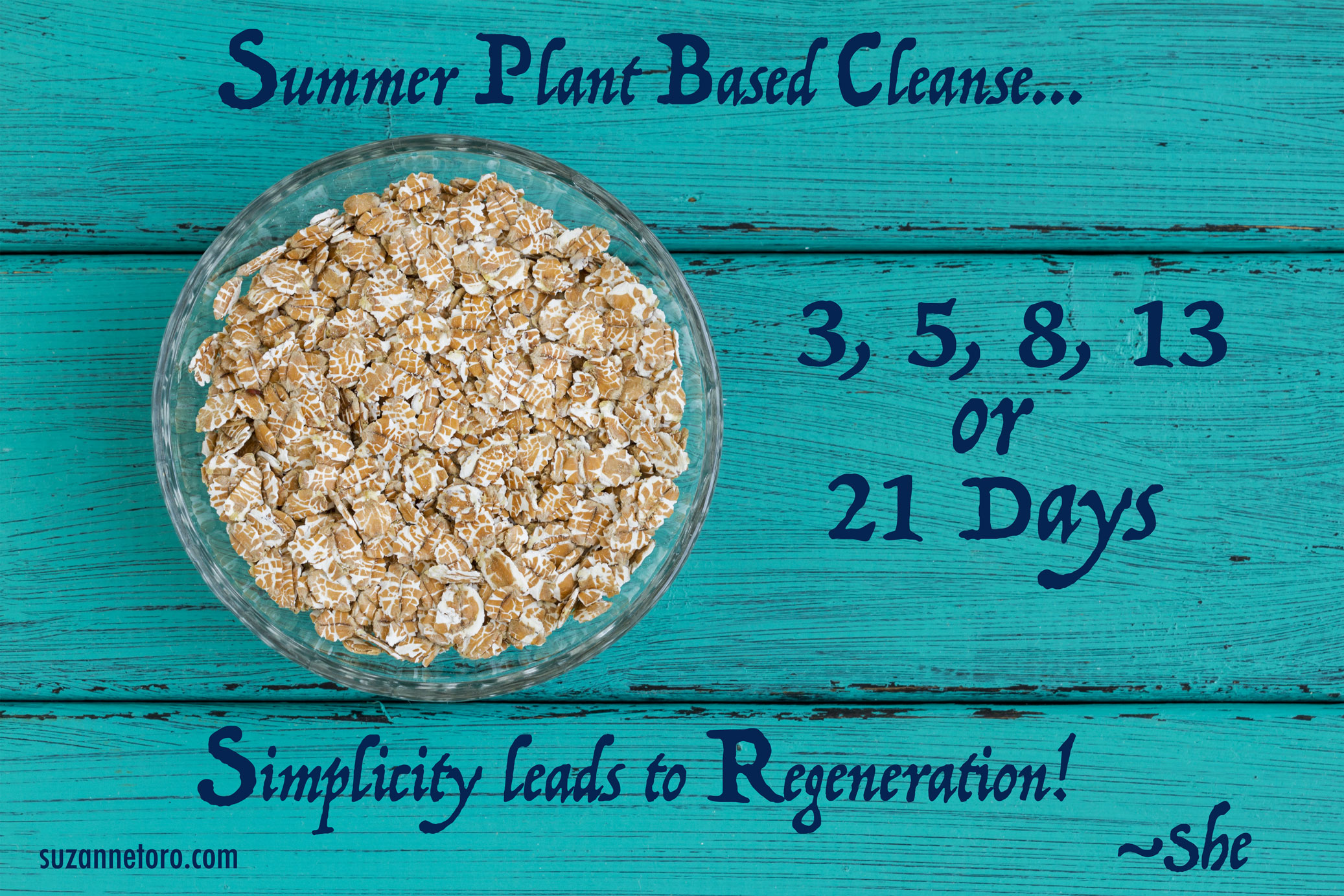 plant based cleanse summer