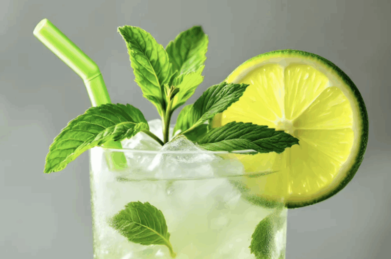 Cooling Mock Mint Julep (Non-Alcoholic)